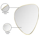  Meridian Finch Gold Iron Frame Mirror IMAGE 8