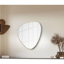  Meridian Finch Gold Iron Frame Mirror IMAGE 2