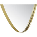  Meridian Finch Gold Iron Frame Mirror IMAGE 6