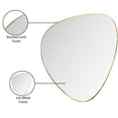  Meridian Finch Gold Iron Frame Mirror IMAGE 8