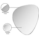  Meridian Finch Silver Iron Frame Mirror IMAGE 8