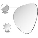  Meridian Finch Silver Iron Frame Mirror IMAGE 8