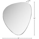  Meridian Finch Silver Iron Frame Mirror IMAGE 7