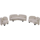 Meridian Daphne Beige Chenille Fabric Chair IMAGE 20
