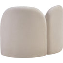  Manufacturer Color_Beige -- Meridian Daphne Stationary Fabric Chair IMAGE 8