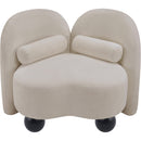  Manufacturer Color_Beige -- Meridian Daphne Stationary Fabric Chair IMAGE 9