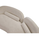 Meridian Daphne Beige Chenille Fabric Sofa IMAGE 17