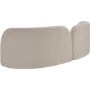  Manufacturer Color_Beige -- Meridian Daphne Stationary Fabric Sofa IMAGE 8