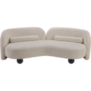  Manufacturer Color_Beige -- Meridian Daphne Stationary Fabric Sofa IMAGE 9