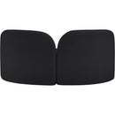  Manufacturer Color_Black -- Daphne 64" Black Chenille Fabric Upholstered Loveseat IMAGE 7