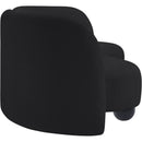  Manufacturer Color_Black -- Daphne 89" Black Chenille Fabric Upholstered Sofa IMAGE 6