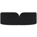  Manufacturer Color_Black -- Daphne 89" Black Chenille Fabric Upholstered Sofa IMAGE 7
