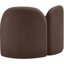  Manufacturer Color_Brown -- Daphne Brown Chenille Fabric Upholstered Chair IMAGE 14