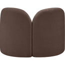  Manufacturer Color_Brown -- Daphne Brown Chenille Fabric Upholstered Chair IMAGE 9
