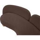  Manufacturer Color_Brown -- Daphne 89" Brown Chenille Fabric Upholstered Sofa IMAGE 15