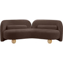  Manufacturer Color_Brown -- Daphne 89" Brown Chenille Fabric Upholstered Sofa IMAGE 5