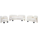  Manufacturer Color_Cream -- Daphne Cream Chenille Fabric Upholstered Chair IMAGE 18