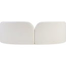  Manufacturer Color_Cream -- Daphne 89" Cream Chenille Fabric Upholstered Sofa IMAGE 7