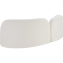  Manufacturer Color_Cream -- Daphne 89" Cream Chenille Fabric Upholstered Sofa IMAGE 8