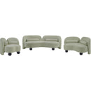 Meridian Daphne Mint Chenille Fabric Chair IMAGE 18