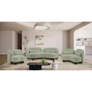 Meridian Daphne Mint Chenille Fabric Loveseat IMAGE 16