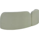  Manufacturer Color_Mint -- Daphne 89" Mint Chenille Fabric Upholstered Sofa IMAGE 8