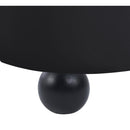 Meridian Daphne Black Velvet Chair IMAGE 11