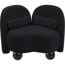  Manufacturer Color_Black -- Meridian Daphne Stationary Fabric Chair IMAGE 9