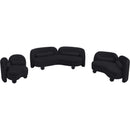Meridian Daphne Black Velvet Sofa IMAGE 13