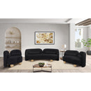  Manufacturer Color_Black -- Meridian Daphne Stationary Fabric Sofa IMAGE 15