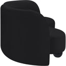 Meridian Daphne Black Velvet Sofa IMAGE 6