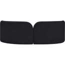 Meridian Daphne Black Velvet Sofa IMAGE 7