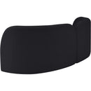  Manufacturer Color_Black -- Meridian Daphne Stationary Fabric Sofa IMAGE 8
