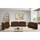  Manufacturer Color_Brown -- Daphne 64" Brown Velvet Upholstered Loveseat IMAGE 15