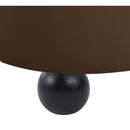  Manufacturer Color_Brown -- Daphne 89" Brown Velvet Upholstered Sofa IMAGE 11