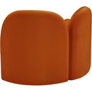  Manufacturer Color_Cognac -- Daphne Cognac Velvet Upholstered Chair IMAGE 8