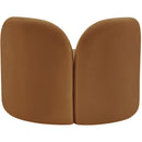  Manufacturer Color_Saddle -- Daphne Saddle Velvet Upholstered Chair IMAGE 7