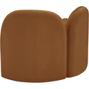  Manufacturer Color_Saddle -- Daphne Saddle Velvet Upholstered Chair IMAGE 8