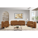  Manufacturer Color_Saddle -- Daphne 64" Saddle Velvet Upholstered Loveseat IMAGE 15