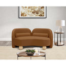  Manufacturer Color_Saddle -- Daphne 64" Saddle Velvet Upholstered Loveseat IMAGE 3