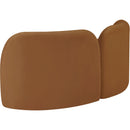  Manufacturer Color_Saddle -- Daphne 64" Saddle Velvet Upholstered Loveseat IMAGE 8