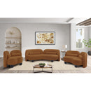  Manufacturer Color_Saddle -- Daphne 89" Saddle Velvet Upholstered Sofa IMAGE 16