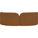  Manufacturer Color_Saddle -- Daphne 89" Saddle Velvet Upholstered Sofa IMAGE 7