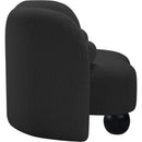  Manufacturer Color_Black -- Meridian Daphne Stationary Fabric Chair IMAGE 6
