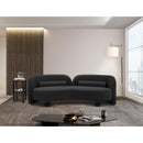  Manufacturer Color_Black -- Meridian Daphne Stationary Fabric Sofa IMAGE 4