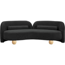  Manufacturer Color_Black -- Meridian Daphne Stationary Fabric Sofa IMAGE 5