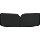  Manufacturer Color_Black -- Meridian Daphne Stationary Fabric Sofa IMAGE 7