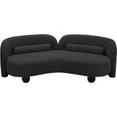  Manufacturer Color_Black -- Meridian Daphne Stationary Fabric Sofa IMAGE 9