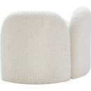  Manufacturer Color_Cream -- Daphne Cream Boucle Fabric Upholstered Chair IMAGE 8