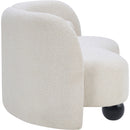  Manufacturer Color_Cream -- Daphne 89" Cream Boucle Fabric Upholstered Sofa IMAGE 6